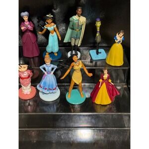 Disney Princess Collection Figurines Set Mulan Pocahontas Jasmine Snow White